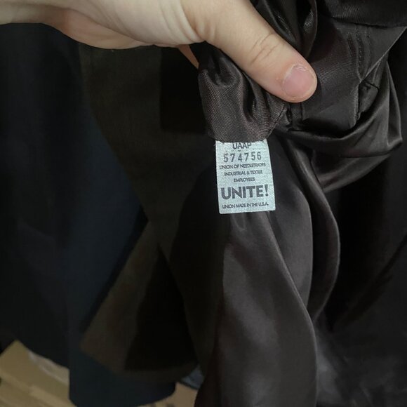 Austin Reed Brown 3 Button Vintage Career Business Blazer Jacket Men's Size 43S - Picture 10 of 11